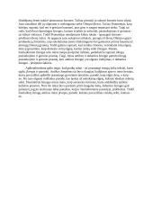 Mitų reikšmė Antikos ir dabartinio žmogaus gyvenimui 2 puslapis