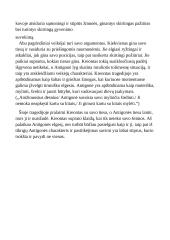 Sofoklio tragedijos ,,Antigonė” pasirinktų veikėjų  prieštaringumas 2 puslapis