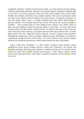 Laisvos dvasios žmonių laikysena („Prometėjas“, I. Meras „Lygiosios trunka akimirką“). 2 puslapis