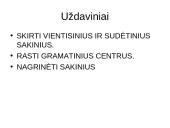 Vientisinis sakinys ir jo skyryba 2 puslapis