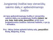Vientisinis sakinys ir jo skyryba 18 puslapis