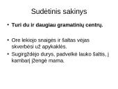 Vientisinis sakinys ir jo skyryba 5 puslapis