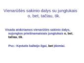 Vientisinis sakinys ir jo skyryba 10 puslapis
