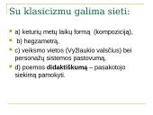 Literatūros epochų atgarsiai K. Donelaičio epinėje poemoje “Metai”  14 puslapis