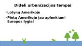 Gyvenviečių geografija: urbanizacija 16 puslapis
