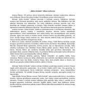 ,,Baltos drobulės" stiliaus savitumas 