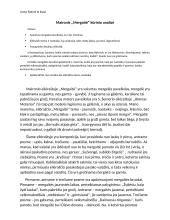 Maironis ,,Mergaitė" kūrinio analizė