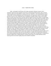 Liucija – tai tragiško likimo veikėja