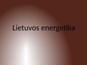 Lietuvos energetika