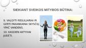 Mityba ir sveikata pagal sveikatos specialistus 9 puslapis