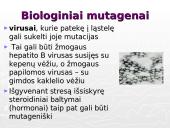 Mutacijos, mutagenai 10 puslapis