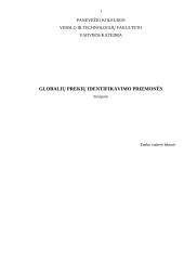 Globalių prekių identifikavimo priemonės