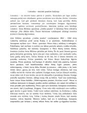 Literatūra - istorinės praeities liudytoja