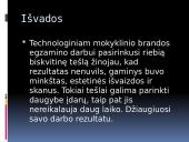 „Šokoladiniai keksiukai“ technologinė kortelė 11 puslapis