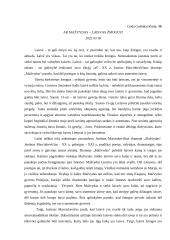 Ar Mažvydas - laisvas žmogus?