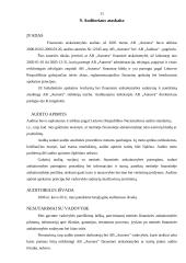 Ilgalaikio materialiojo turto auditas: AB "Autoera" 11 puslapis