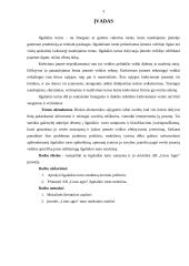 Ilgalaikio turto struktūra: AB "Linas Agro" 3 puslapis