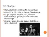 Marius Katiliškis. Kūryba ir jos bruožai 2 puslapis