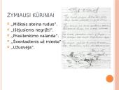 Marius Katiliškis. Kūryba ir jos bruožai 7 puslapis