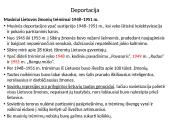 Antroji sovietinė reokupacija (1944/1945 – 1990) 5 puslapis