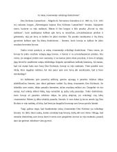 Ar mūsų visuomenėje reikalingi donkichotai?