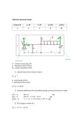Dviatramių sijų atraminių reakcijų skaičiavimas