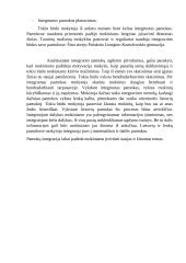 Mokomųjų dalykų integravimas ugdymo procese 6 puslapis