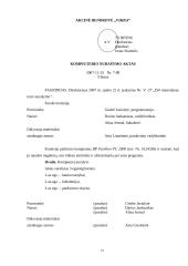 Įmonės charakteristika ir veiklos dokumentai: bankininkystės paslaugos AB "Vikra" 15 puslapis
