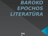 Baroko epochos literatūra