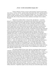 Tėvynė - tai šalis, kurioje įkalinta žmogaus siela
