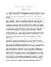 Kalokagatijos idealo apraiškos įvairių epochų rašytojų kūriniuose