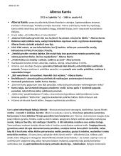 Alberas Kamiu ir jo kontekstai