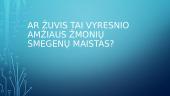 Ar žuvis tai vyresnio amžiaus žmonių smegenų maistas?