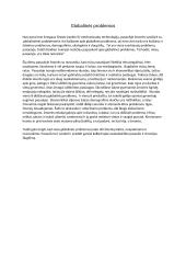 Globalinės problemos - apmąstymai