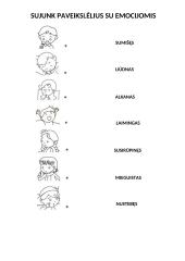 Jausmų užduotys ir veiklos vaikams  13 puslapis