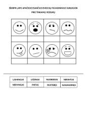 Jausmų užduotys ir veiklos vaikams  3 puslapis