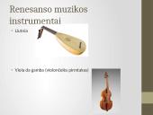 Renesanso muzika ir žanrai 11 puslapis
