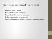 Renesanso muzika ir žanrai 5 puslapis