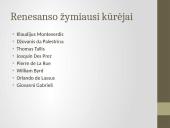 Renesanso muzika ir žanrai 6 puslapis