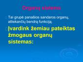 Audiniai, organai, organų sistemos   15 puslapis