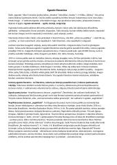 Egzodo literatūros nagrinėjimas