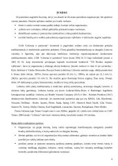 Išorinio poveikio veiksniai, jų analizė bei įtaka organizacijos veiklai 4 puslapis