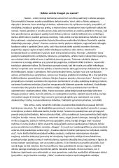 Kokios vertės žmogui yra namai?