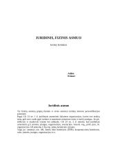 Juridinis, fizinis asmuo