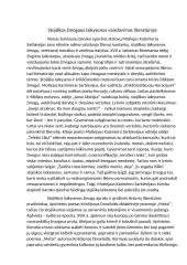 Stojiškos žmogaus laikysenos vaizdavimas literatūroje