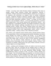 Veikėjų paveikslai Juozo Grušo tragikomedijoje „Meilė, džiazas ir velnias“