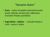 Sename dvare 3 puslapis