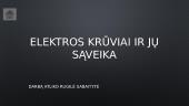 Elektros krūviai ir jų sąveika