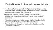 Reklamos tekstų stilistinė skyryba 16 puslapis