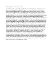 Biliūnui rūpi kitas – mažas, silpnas, apleistas.